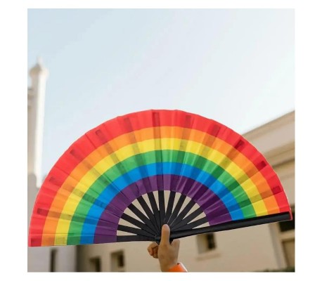 Abanico LGBT XXL
