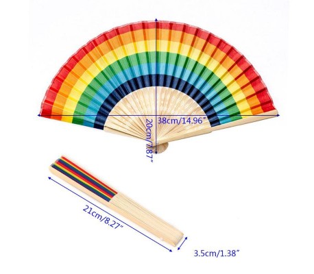 Abanico de Bambú LGBT
