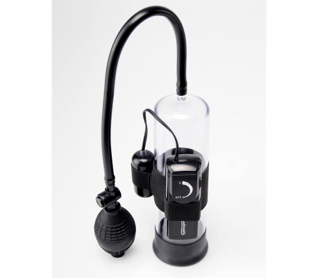 Pump Worx Succionador Vibrador para Principiantes Color Negro