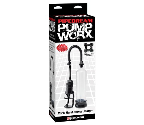 Pump Worx Succionador Rock Hard Power Color Negro