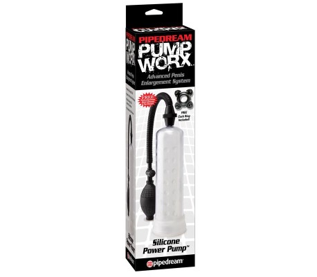Pump Worx Succionador de Silicona Color Blanco