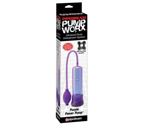 Pump Worx Succionador de Pene Color Púrpura