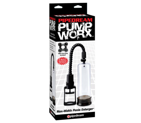 Pump Worx Alargador de Pene Max-Width Color Negro