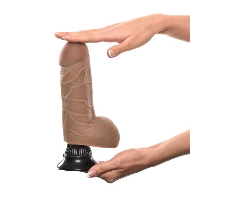 Vibrador Realista No. 2 16,5 cm Bronceado