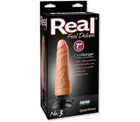 Vibrador Realista No. 3 17,8 cm Natural