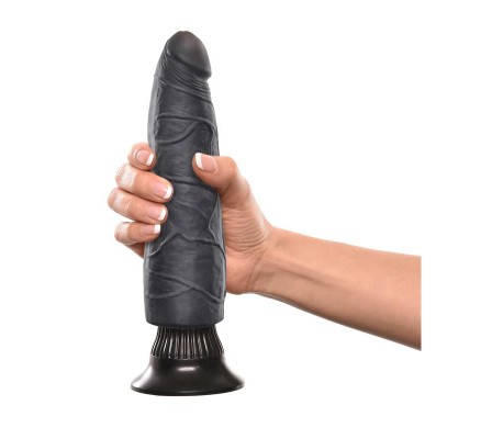 Vibrador Realista No. 3 17,8 cm Negro
