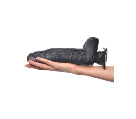 Vibrador Realista No. 7 22,9 cm Negro