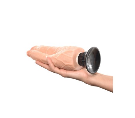 Vibrador Doble Realista no. 8 19 cm Natural