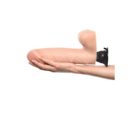 Vibrador Realista No. 10 25,4 cm Natural