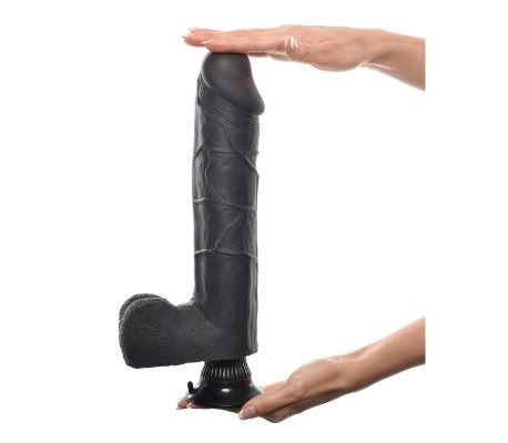 Vibrador Realista No. 11 28 cm Negro