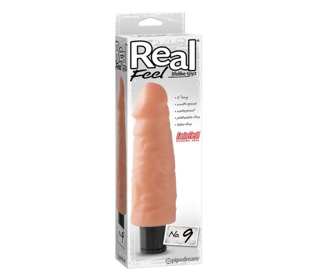 Vibrador Realista No. 9 Natural