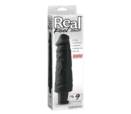 Vibrador Realista No. 9 Negro