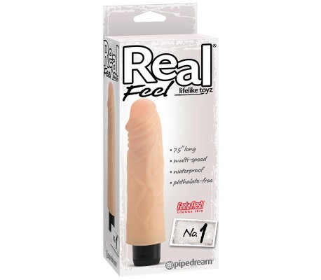 Vibrador Realista No. 1 Natural
