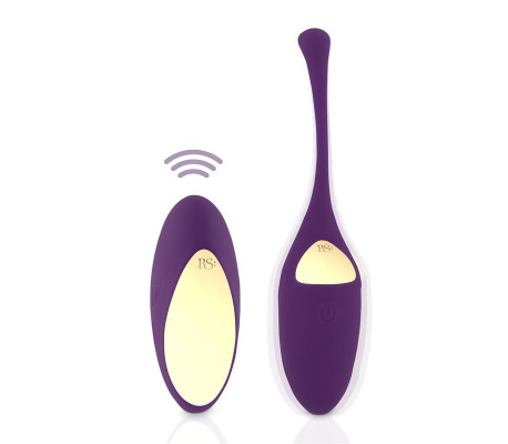 Bola Kegel con Control Remoto Essentials Pulsy Playball Púrpura