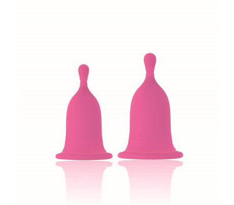 Femcare Cherry Cup Kit Copas Menstruales dos Tallas