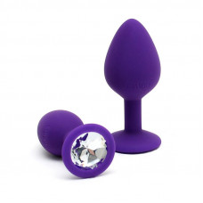 Set de 2 Plugs con Joya Berlin Purpura
