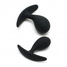 Set de 2 Plugs Anatómicos Copenhagen Negro