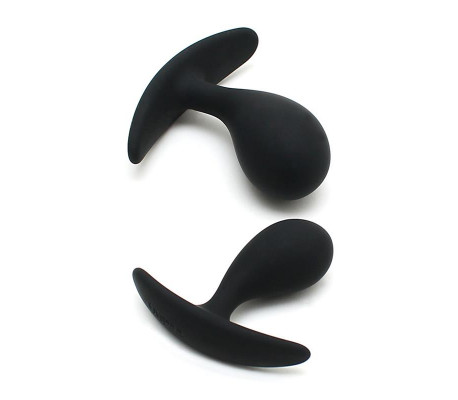Set de 2 Plugs Anatómicos Copenhagen Negro