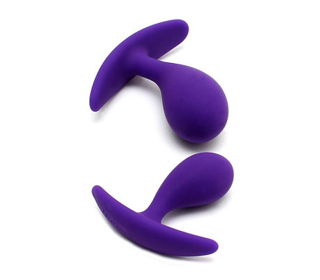Set 2 Plug Anales Anatómicos Copenhagen Purpura