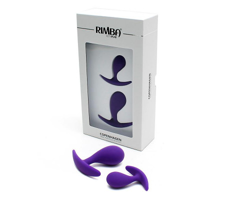 Set 2 Plug Anales Anatómicos Copenhagen Purpura