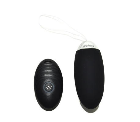 Huevo Vibrador con Control Remoto Venice Negro