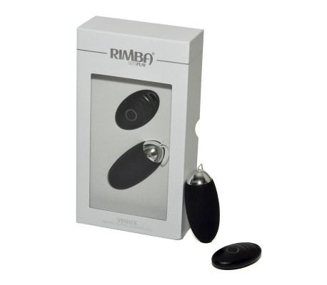 Huevo Vibrador con Control Remoto Venice Negro