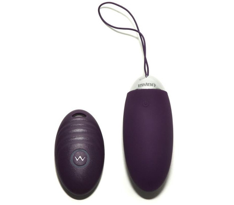 Huevo Vibrador con Control Remoto Venice Purpura