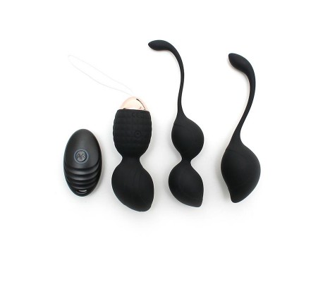 Set de Bolas Kegel Rimini Negro