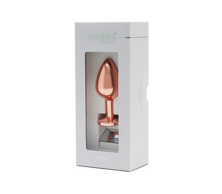 Plug Anal con Joya Pisa Rose Gold