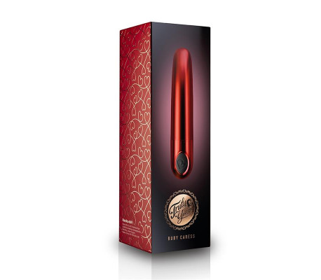 Truly Yours Bala Vibradora Ruby Caress Metallic Red