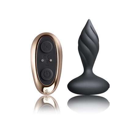 Plug Anal con Control Remoto Petite Sensations Desire Negro