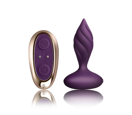 Plug Anal con Control Remoto Petite Sensations Desire Púrpura