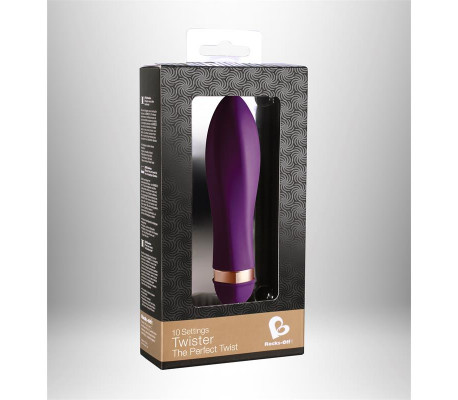 Mini Twist Vibrador Púrpura