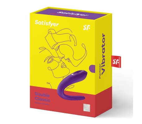 Vibrador para Parejas Partner Double Classic