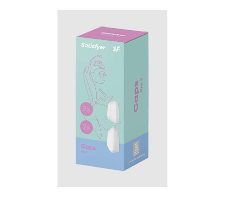 Boquilla Silicona Satisfyer Pro 2 Next Gen Pack de 5