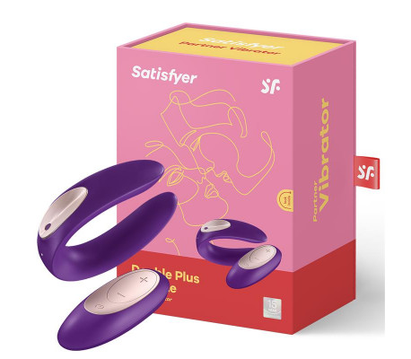 Satisfyer Plus con Control Remoto Color Púrpura