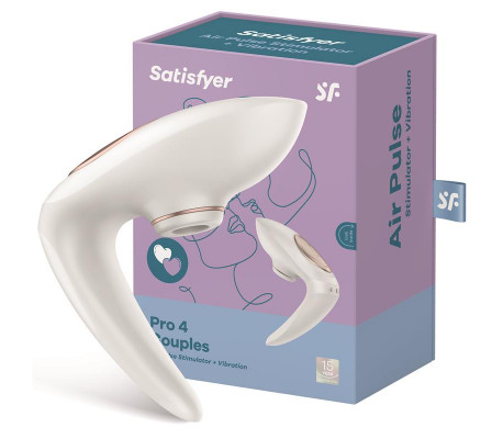 Satisfyer Succionador de Clítoris Pro 4 Couples
