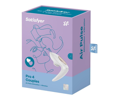 Satisfyer Succionador de Clítoris Pro 4 Couples