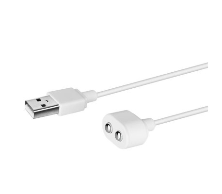 Cable Magnético USB Blanco