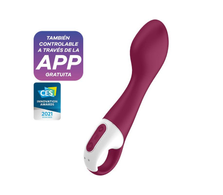 Hot Spot Vibrador con Función de Calor Punto G USB