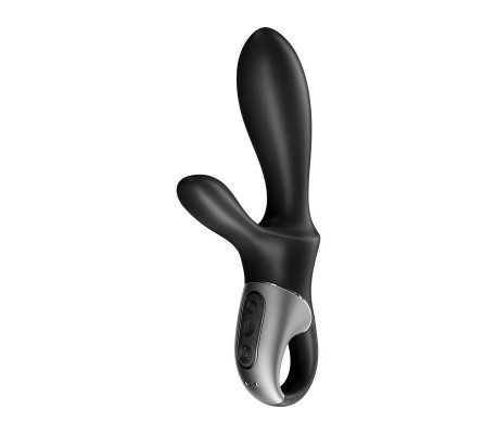 Heat Climax Vibrador con APP Punto G, Punto P y Perineo Función de Calor USB Magnético