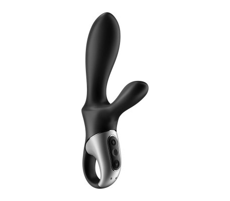 Heat Climax Vibrador con APP Punto G, Punto P y Perineo Función de Calor USB Magnético