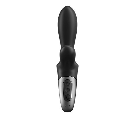 Heat Climax Vibrador con APP Punto G, Punto P y Perineo Función de Calor USB Magnético