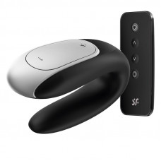 Double Fun Vibrador para Parejas con APP y Control Remoto Negro