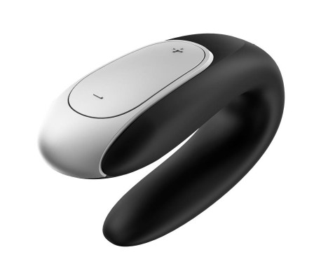 Double Fun Vibrador para Parejas con APP y Control Remoto Negro