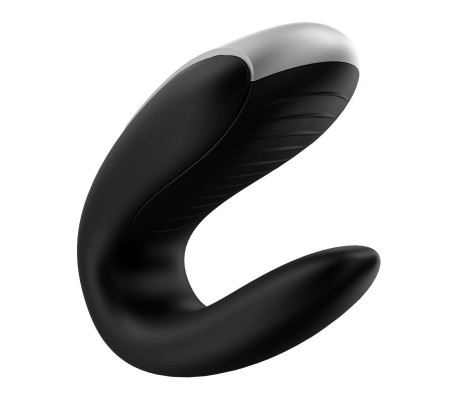 Double Fun Vibrador para Parejas con APP y Control Remoto Negro
