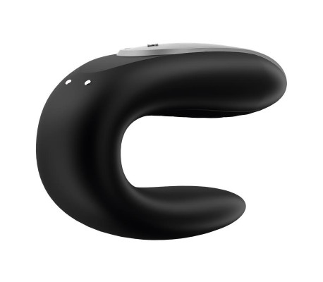 Double Fun Vibrador para Parejas con APP y Control Remoto Negro