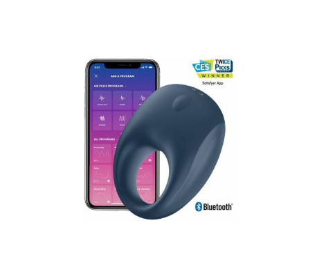 Strong One Anillo Vibrador para el Pene con APP Satisfyer Connect