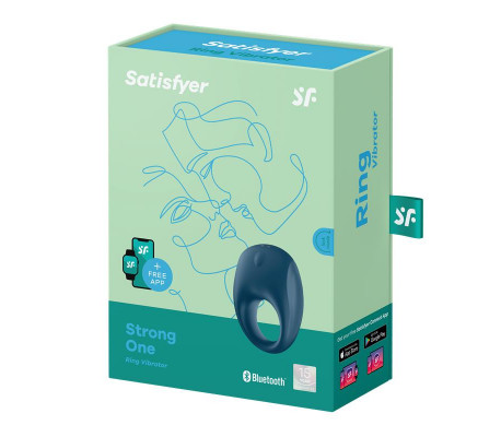 Strong One Anillo Vibrador para el Pene con APP Satisfyer Connect