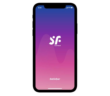 Mighty One Anillo Vibrador con APP Azul